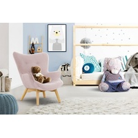 Lüttenhütt Sessel Duca Mini, in kleiner Ausführung für Kinder rosa