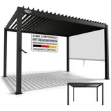 Juskys Lamellendach Tahiti 3 x 4 m 28539