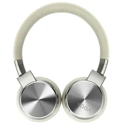 Lenovo Yoga Kopfhörer Verkabelt & Kabellos Kopfband Bluetooth Cremefarben, Weiß