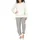 normann Frottee Pyjama Gestreift Weiß 52/54