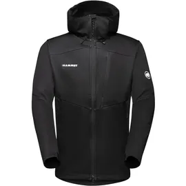 Mammut Ultimate VII SO Hooded Herren Softshelljacke für Sport, Gore-Tex Wanderjacke, Allwetterjacke mit Kapuze, Atmungsaktiv und Winddicht | Gr.: XL