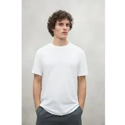 ECOALF für Herren. MCMGATSHOPE00831S25-000 Hoffnung T-shirt weiß (XL), Lässig, Kurzarm, Bio-Baumwolle, Nachhaltig