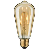 Paulmann LED Kolben Rustika E27 2.5W 1700K Goldglas klar PAUL-28406