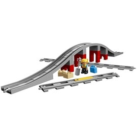 LEGO Duplo Eisenbahnbrücke und Schienen 10872