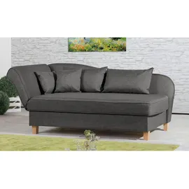 Max Winzer Recamiere mit Armteil links klappbar Selma - anthrazit