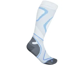 Bauerfeind Sports Herren Run Performance Compression Socks L weiß