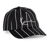 Karl Kani Signature Pinstripe Cap 7004096 Schwarz4065438691455