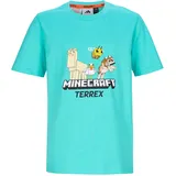 adidas Minecraft Terrex Kurzarm-t-shirt - Semi Mint Rush - 11-12 Jahre