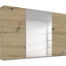 OTTO home Schwebetürenschrank TOMA 315 x 229 x 62 cm Braun/Grau