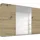 OTTO home Schwebetürenschrank TOMA 315 x 229 x 62 cm Braun/Grau
