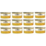 GOURMET Gold Nassfutter mit Huhn und Leber in Soße für adulte Katzen 12x85 g