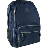 Jennifer Jones Leather Rucksack 25 l blau