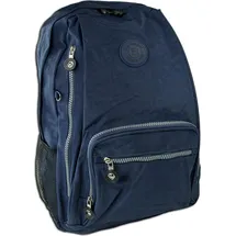 Jennifer Jones Leather Rucksack 25 l blau