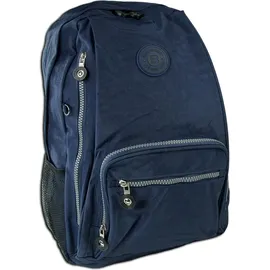 Jennifer Jones Leather Rucksack 25 l blau