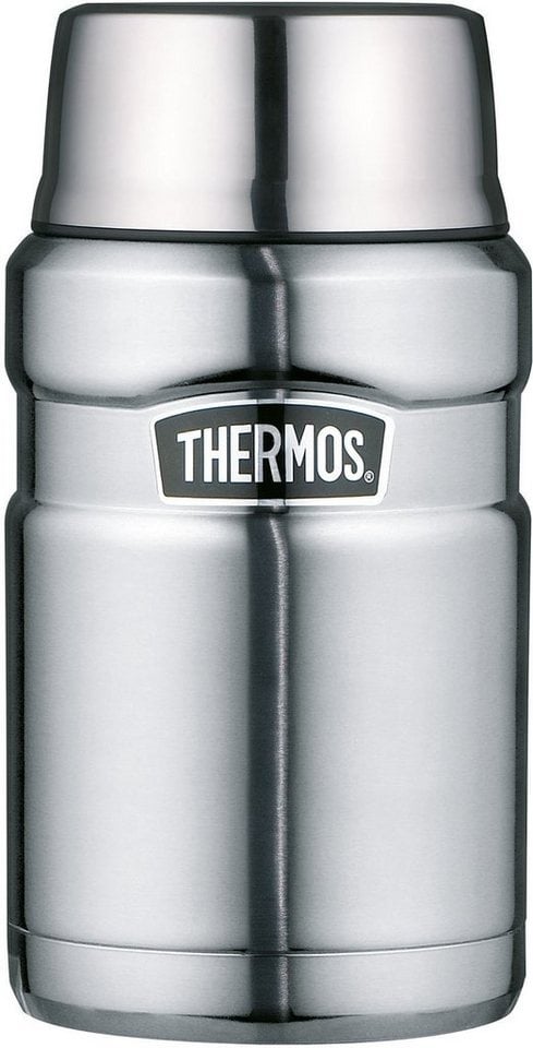 Preisvergleich Produktbild THERMOS Thermobehälter Stainless King, Edelstahl, (1-tlg), 710 ml grau