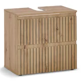 Stella Trading Waschbeckenunterschränke Artisan Eiche 2 Schubkästen