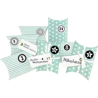 Frau Wundervoll Frau WUNDERVoll® DIY Adventskalender Christkind Kissenschachteln 15