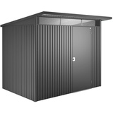Biohort AvantGarde A5 2,54 x 1,74 m dunkelgrau-metallic Einzeltür
