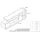 Vladon Leon Lowboard 227 x 52 x 35 cm Schwarz Hochglanz/MDF