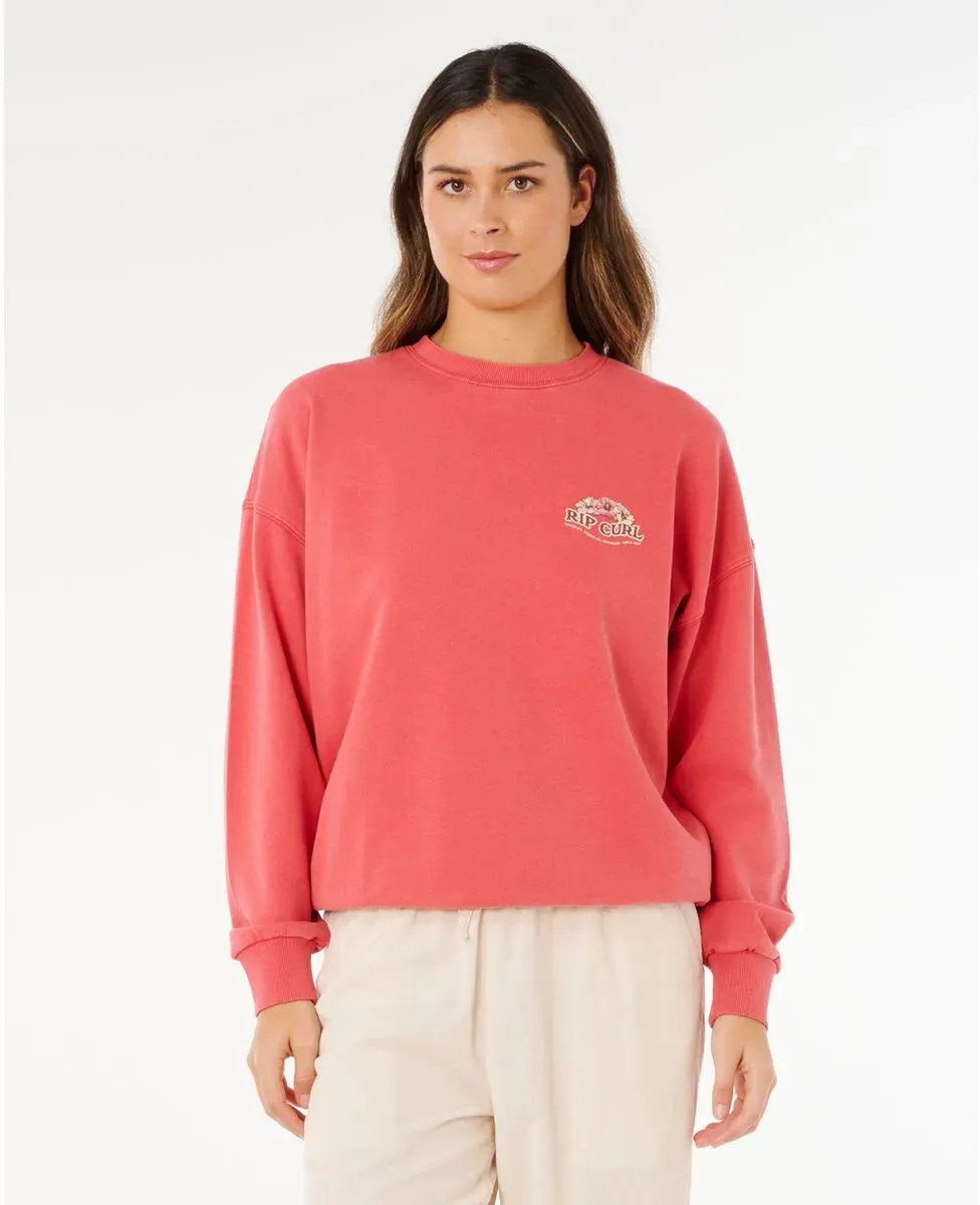 RipCurl Bells Heritage Crew deep red (0582) M