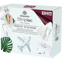 Alessandro Striplac Peel or Soak Travel Set- Led-Nagellack Set Für Die Reise