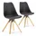 VS Venta-stock Stuhl Holz schwarz 2er Set