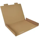 TransPak Kalenderverpackung, 630 x) 430 x 10 mm, Qualität 1.20 B, braun, DIN A2