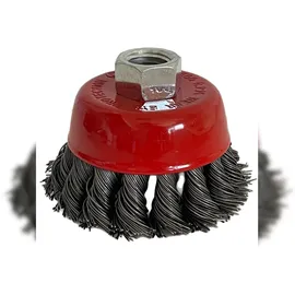 Vago-Tools 24x Topfbürste 125mm gezopft Winkelschleifer