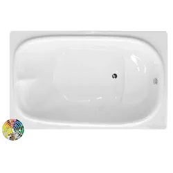 2-Personen-Badewanne Zenpool Model Johanna, 202x127cm, RAL Farbe nach Wunsch