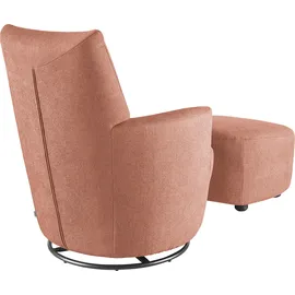 Set One by Musterring Relaxsessel »SO 1450«, (Set), mit Dreh- und Wippfunktion, inklusive Hocker