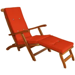Auflage Sonnenliege Orange 184,5x43x5cm