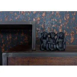 MASSIVMOEBEL24.DE Vitrine Sevilla 90 x 40 x 183 cm Braun