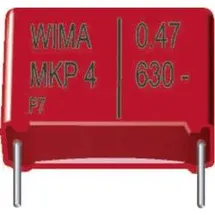 WIMA MKP4G044707F00KSSD Kondensator Rot Fixed capacitor Gleichstrom