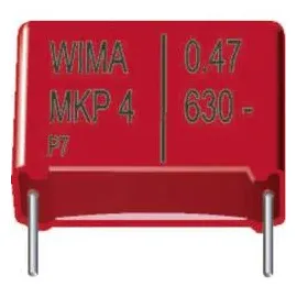 WIMA MKP4G044707F00KSSD Kondensator Rot Fixed capacitor Gleichstrom