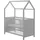 roba Hausbett Taupe 60 x 120 cm