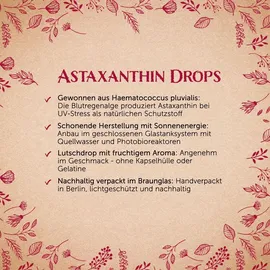 Erdling Astaxanthin-Drops Lutschbonbon vegan Erdling