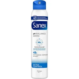Sanex Dermo Extra Control, Deodorant, für Damen und Herren, 6 Stück x 200 ml