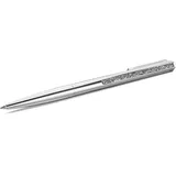 Swarovski, Crystal Shimmer Kugelschreiber, Silberfarbener Sechskantkopf, One Size