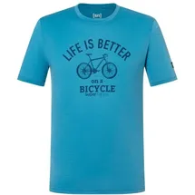 super.natural - Better Bike T-Shirt Herren blue heaven - blau