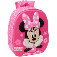 Safta Minnie Mouse 8.64l 27x33x10 cm 3d Rucksack Rosa Kinder Rosa One Size - Rosa