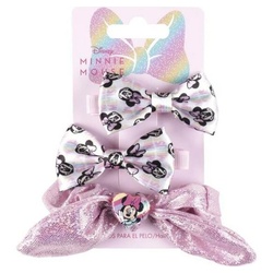 Cerda Haarbürste Haarschmuck Minnie Mouse Rosa 3 Stücke