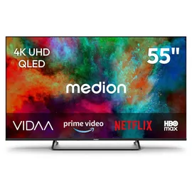 Medion MD 855602 55" 3840 x 2160 Pixel QLED 4K-Fernseher