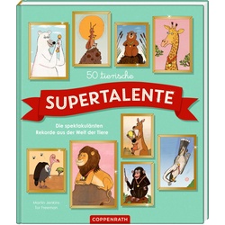 50 tierische Supertalente, Kinderbücher von Martin Jenkins