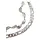 URBAN CLASSICS Layering Basic Necklace - silberfarben