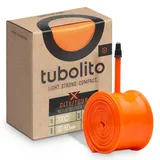 Tubolito X-tubo City/Tour – 700c/28 Zoll – Presta-Ventil, Orange