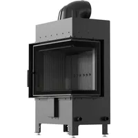 Kratki Kamineinsatz aus Stahl KRATKI LUCY rechts 12 kW