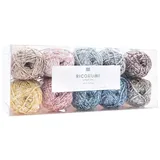 Rico Design Häkelwolle Set Spray Weiß 57,5 m 10 St.