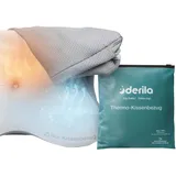 Derila Ergo Thermal Kissenbezug mit PCM – Innovativer Kopfkissenbezug für Kühlende & Wärmende Temperaturregulierung