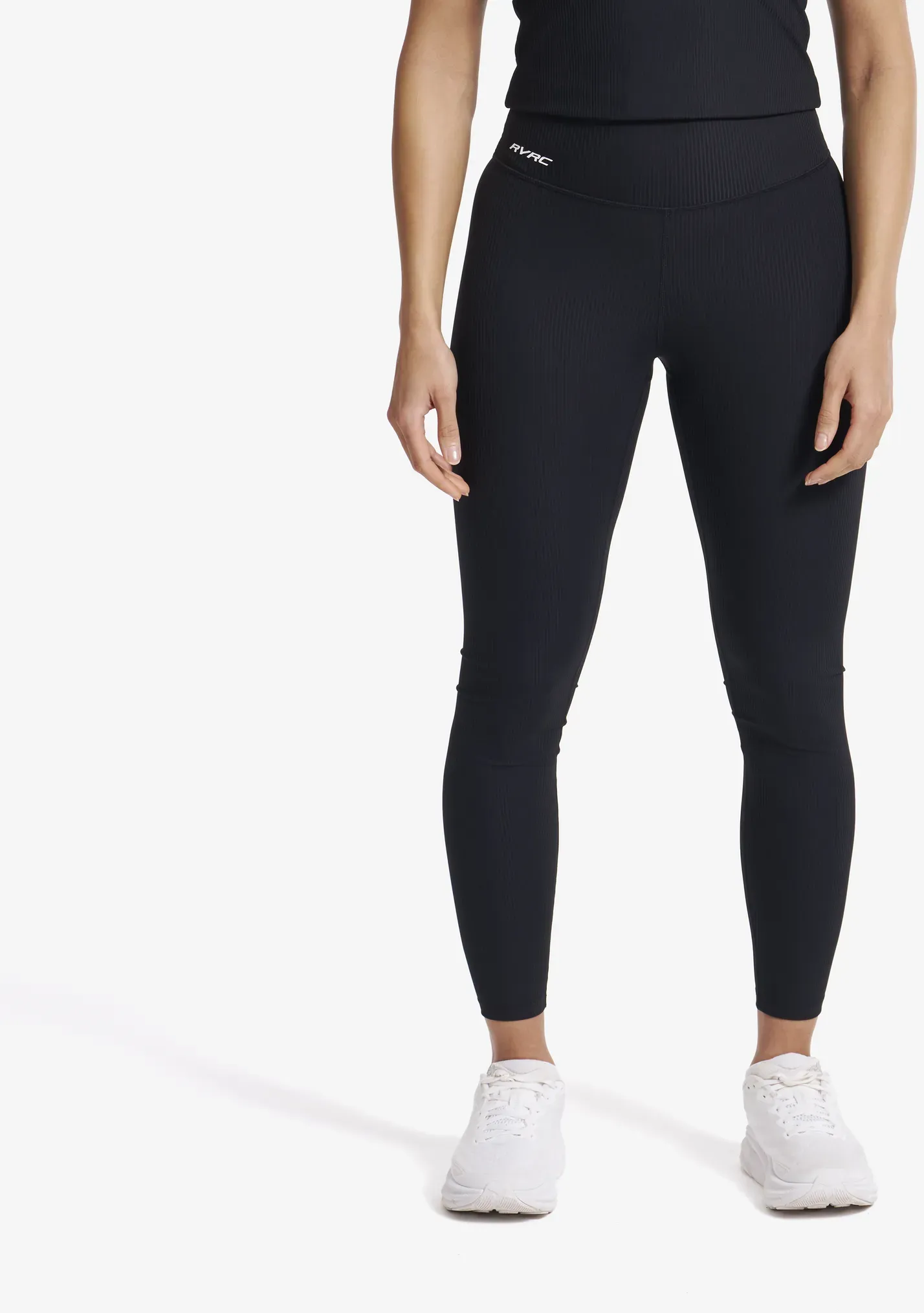 Shape Ribbed Leggings Damen Black, Größe:M - Outdoor Tights - Schwarz