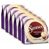 SENSEO KAFFEEPADS Cappuccino Choco, Kaffee mit Schokoladengeschmack, 6x8 PADS